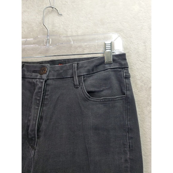 3X1 NYC Jeans Women Size 28 Black Denim Cotton Stretch Skinny Pockets Flat Front - Picture 5 of 10